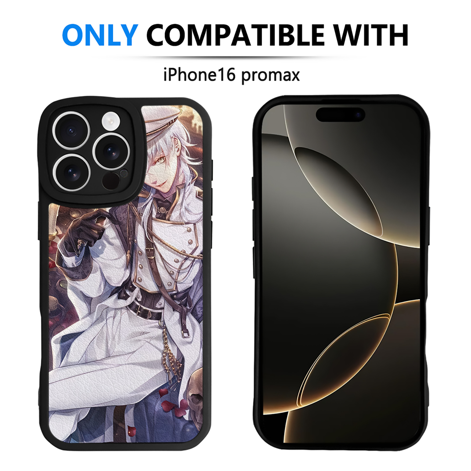 （画像用） 刀剣乱舞 Touken Ranbu 【iPhone 16シリーズ対応】シリコンスマホケース（レザー調） 材質：シリコン